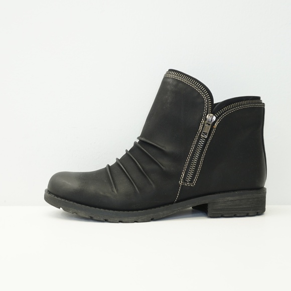 Natural Soul Ankle Boots Booties Black 10 M - Picture 5 of 7